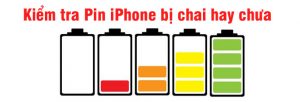 kiem tra pin iphone bi chai