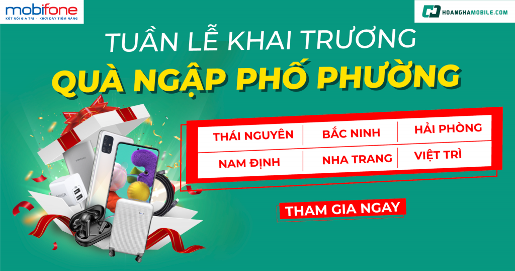 Hoàng Hà Mobile Khai Trương Chi Nhánh Ninh Bình