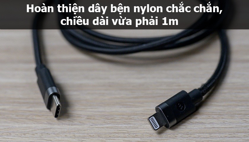 Cáp Mophie Usb-C To Lightning MFI 1M